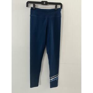 Vineyard Vines Leggings Youth Girls Large Navy Blue Performance Activewear